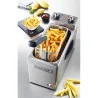 Friteuse Semi-professionnelle 2500W 4L Argenté - KITCHENCHEF - KCFR4L