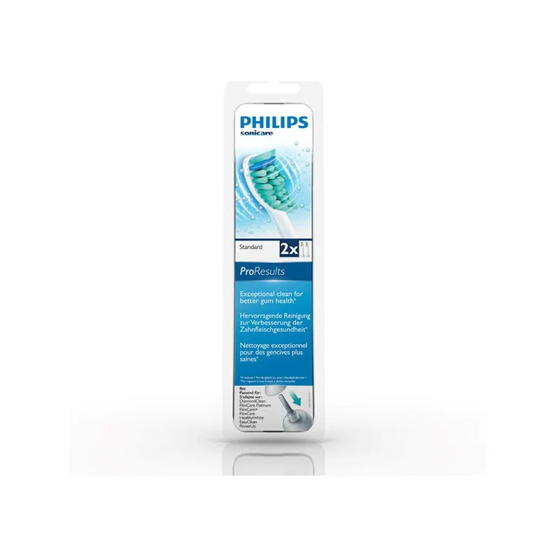 Têtes de brosse à dents standard Sonicare ProResults - PHILIPS - HX6012/07