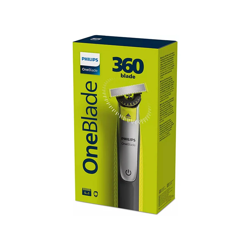 Rasoir Visage OneBlade 360 sabot réglable 5en1 - PHILIPS - QP2730/20