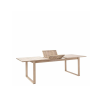 Table de jardin Solaris rectangulaire marron 8 personnes - NATERIAL 