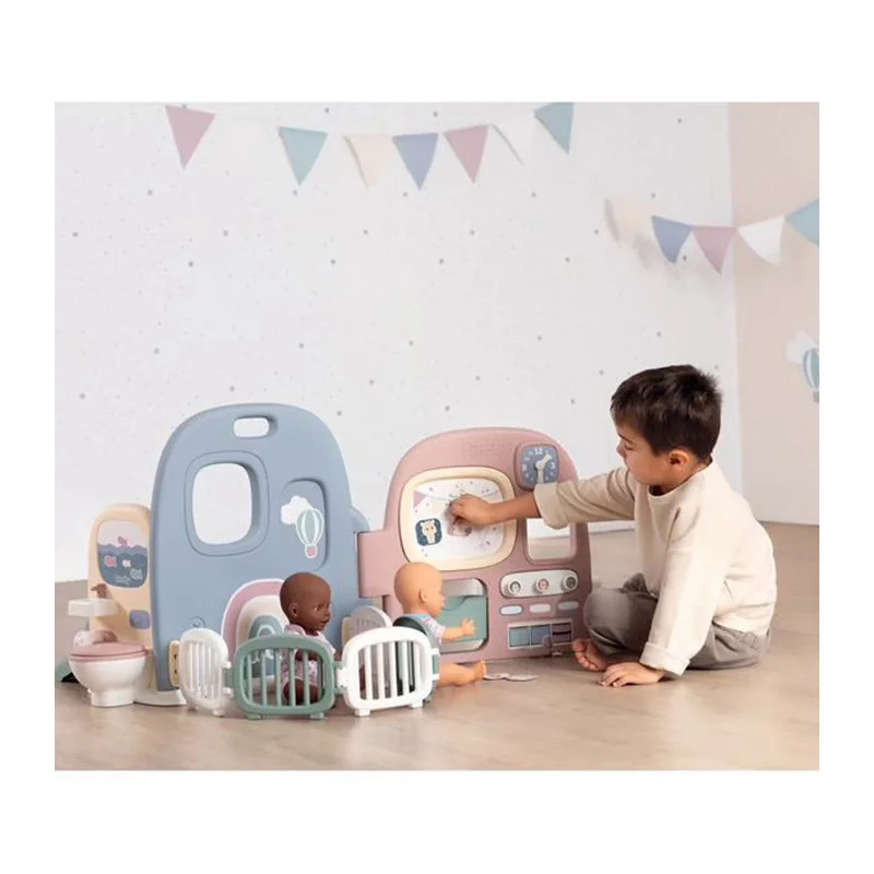 Crèche pour poupons Baby Care SMOBY - Dès 3 ans