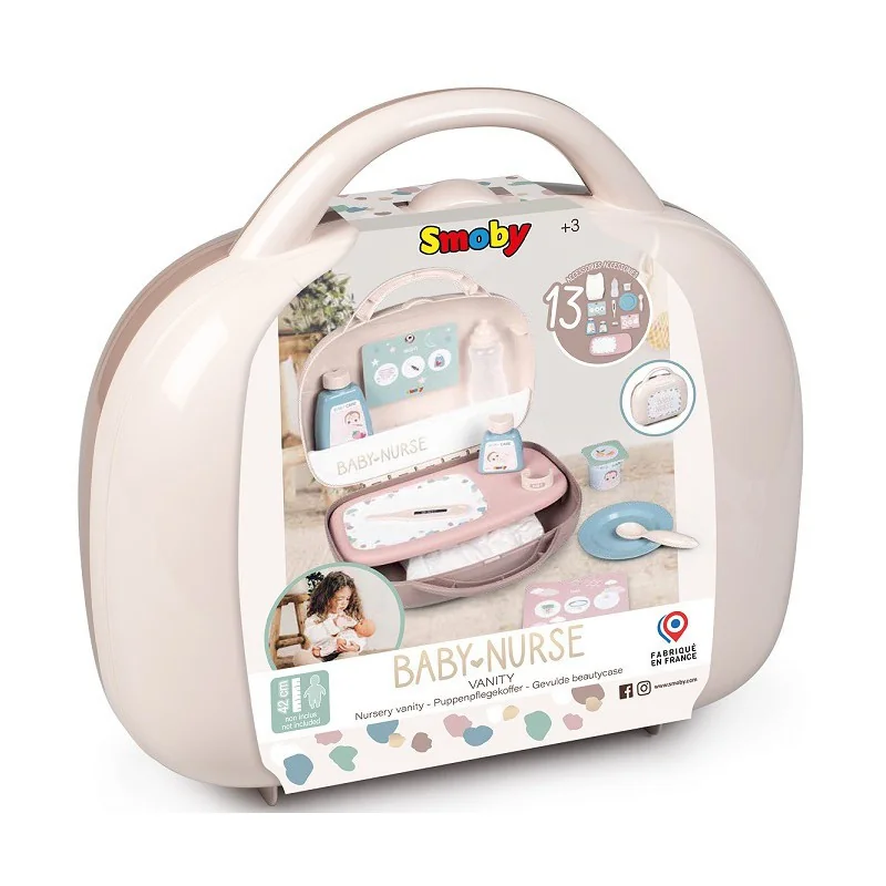 Ensemble de soins Baby Nurse Vanity SMOBY - Dès 3 ans