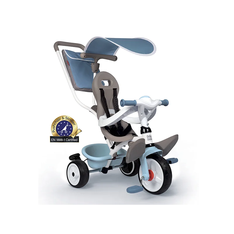 Tricycle évolutif Baby Balade Plus bleu SMOBY - Dès 10 mois