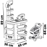 Supermarché & Chariot de courses SMOBY - Dès 3 ans
