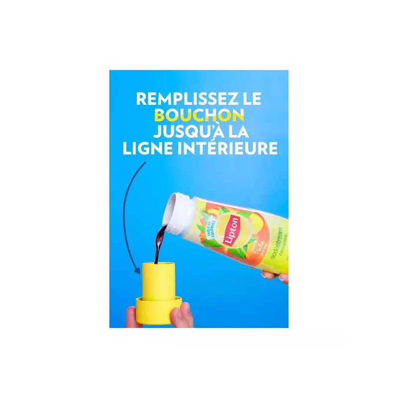 Concentré Lipton Ice Tea Peche 440ml - SODASTREAM - 30011736