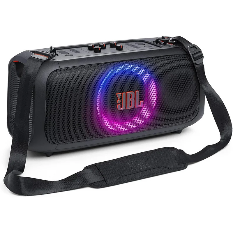 Enceinte sans fil Bluetooth PartyBox On The Go avec bandoulière Noir - JBL - JBLPARTYOTG