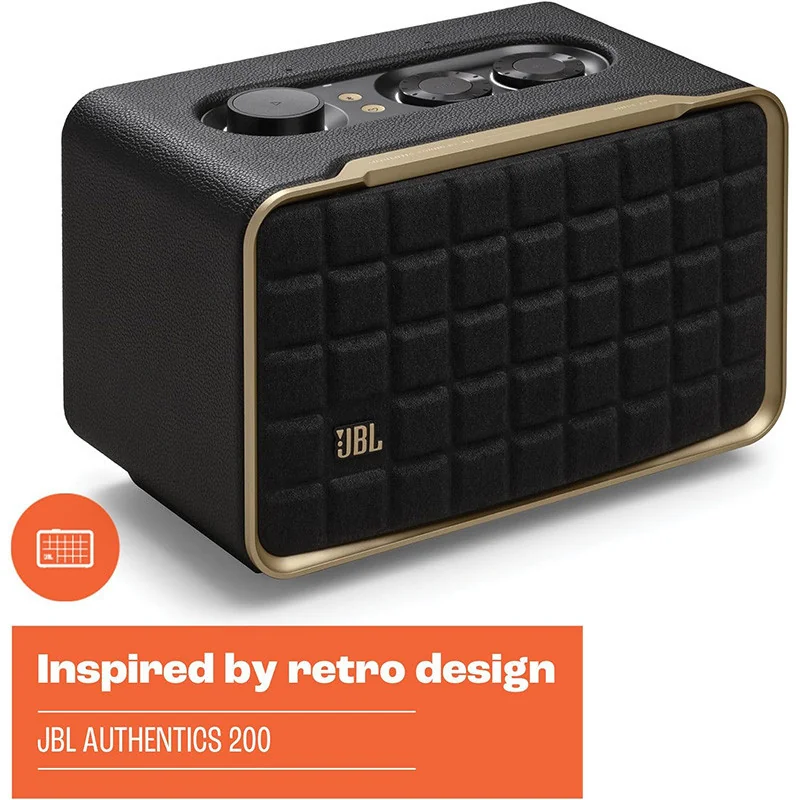 Enceinte Smart Home avec WiFi Authentics 200 Noir - JBL - JBLAUTH200BLKEP