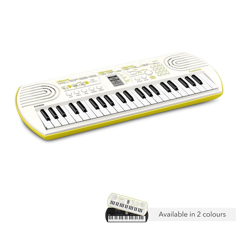 Mini clavier arrangeur 44 touches Blanc - CASIO - SA80