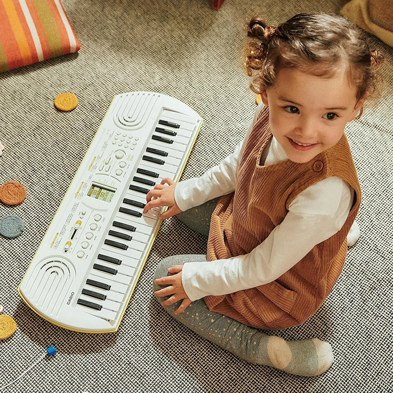 Mini clavier arrangeur 44 touches Blanc - CASIO - SA80