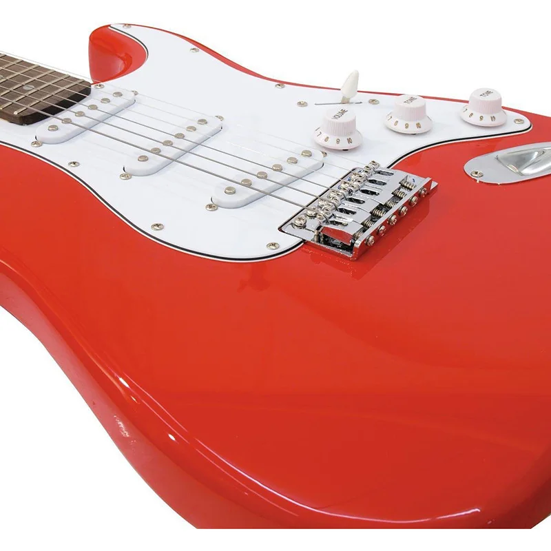 Guitare électrique ST-203 Rouge - DIMAVERY - 26211050