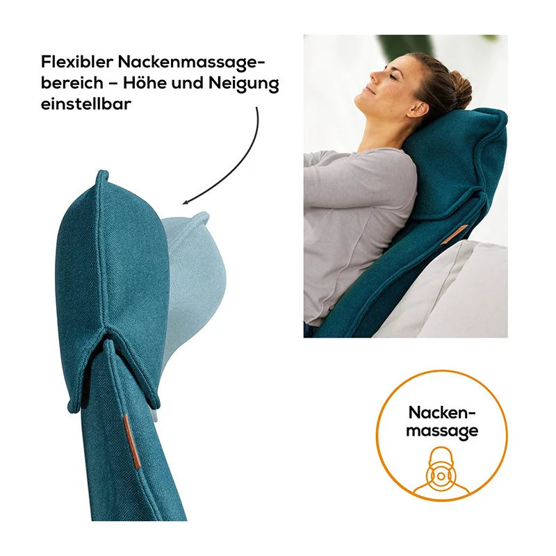 Siège de massage Shiatsu Bleu Pétrole - BEURER - MG330B