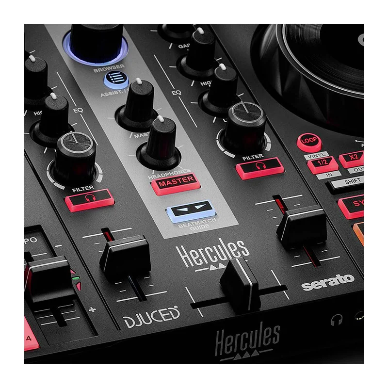 Platine control DJ Inpulse 200 MK2 Noir - HERCULES - 4780940