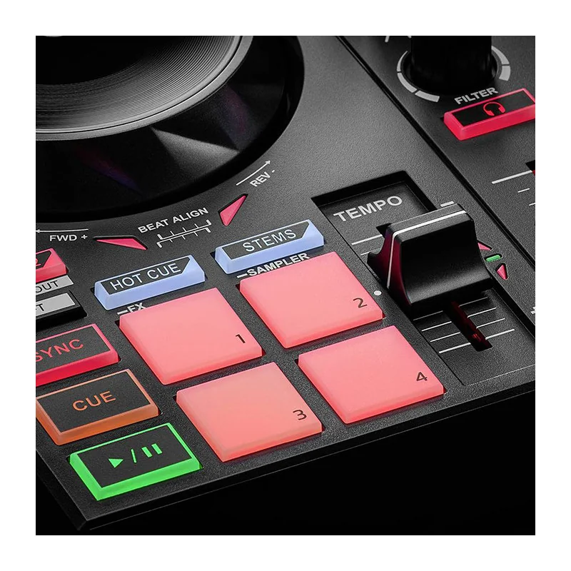 Platine control DJ Inpulse 200 MK2 Noir - HERCULES - 4780940