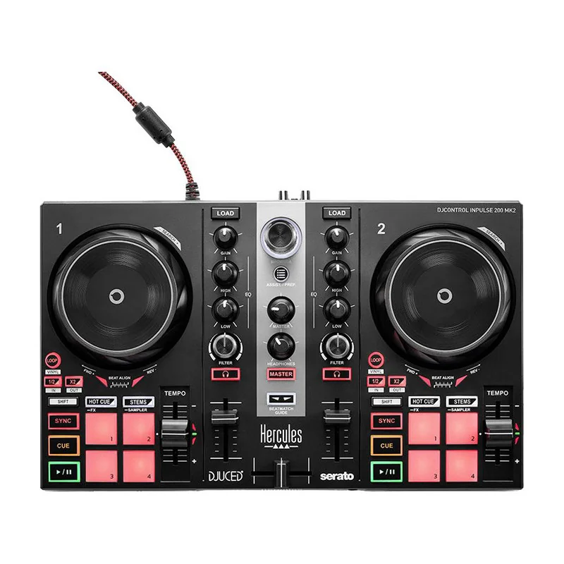 Platine control DJ Inpulse 200 MK2 Noir - HERCULES - 4780940