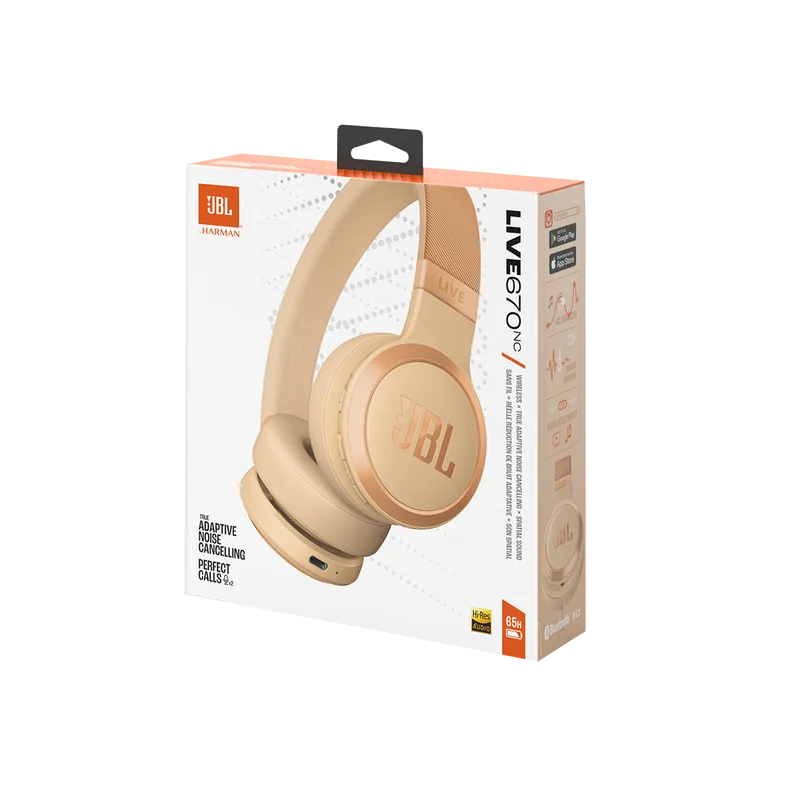 Casque audio arceau Live 670NC Rose - JBL - JBLLIVE670NCSAT