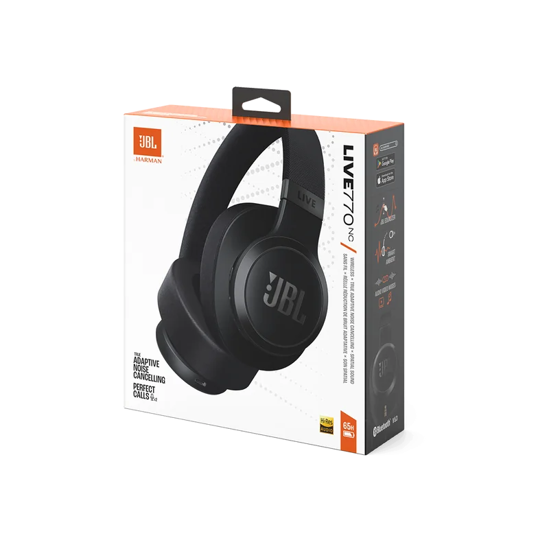 Casque audio arceau Live 770NC Noir - JBL - JBLLIVE770NCBLK