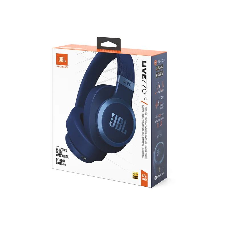 Casque audio arceau Live 770NC Bleu - JBL - JBLLIVE770NCBLU