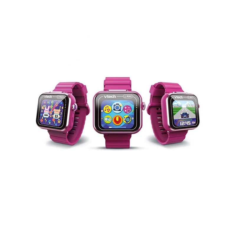 Montre Kidizoom Smartwatch Max Framboise VTECH - Dès 5 ans