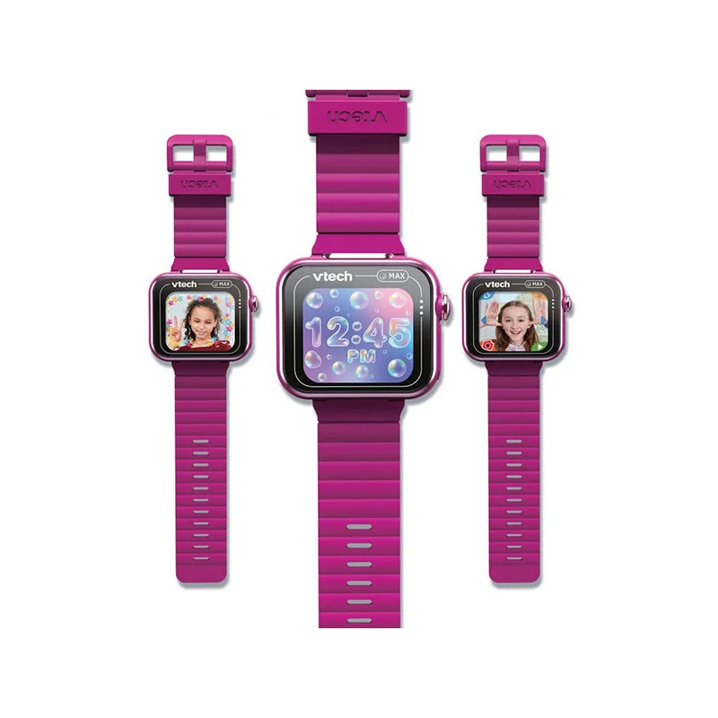 Montre Kidizoom Smartwatch Max Framboise VTECH - Dès 5 ans