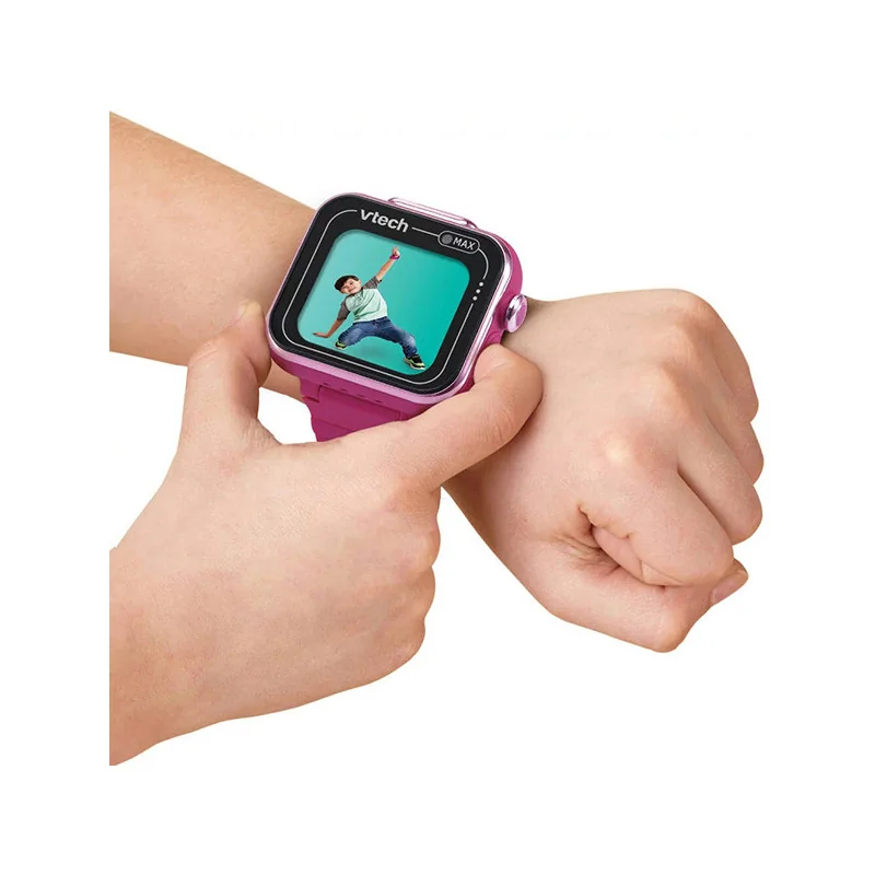 Montre Kidizoom Smartwatch Max Framboise VTECH - Dès 5 ans