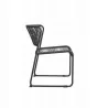 Chaise de jardin Duo en métal Noir/Gris - NATERIAL - 100157936