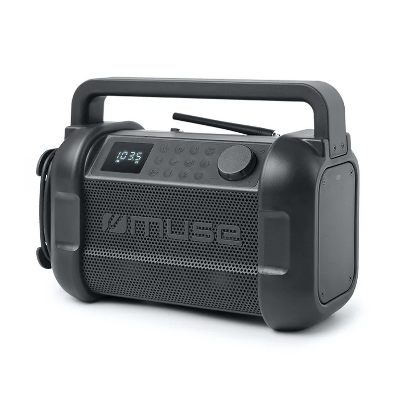 Radio réveil PLL FM Noir - MUSE - M-928 FB