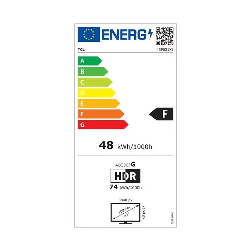 TV - LED - PHILIPS - 108 cm - 4K - 60 Hz - Smart TV - 43P631