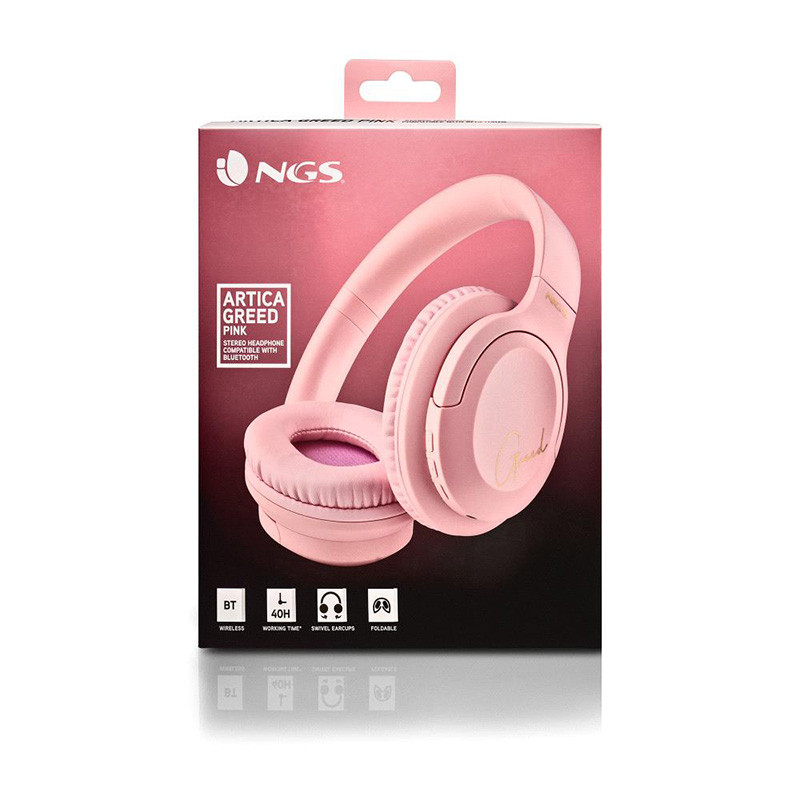 Casque Sans Fil MUSE Pour Enfant Bluetooth - Rose (M-215BTP)