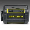 Radio FM Bluetooth Noir/Jaune - MUSE - M-928 BTY