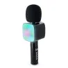 Microphone karaoké effets lumineux 15W Noir - BIGBEN - PARTYBTMIC2BK