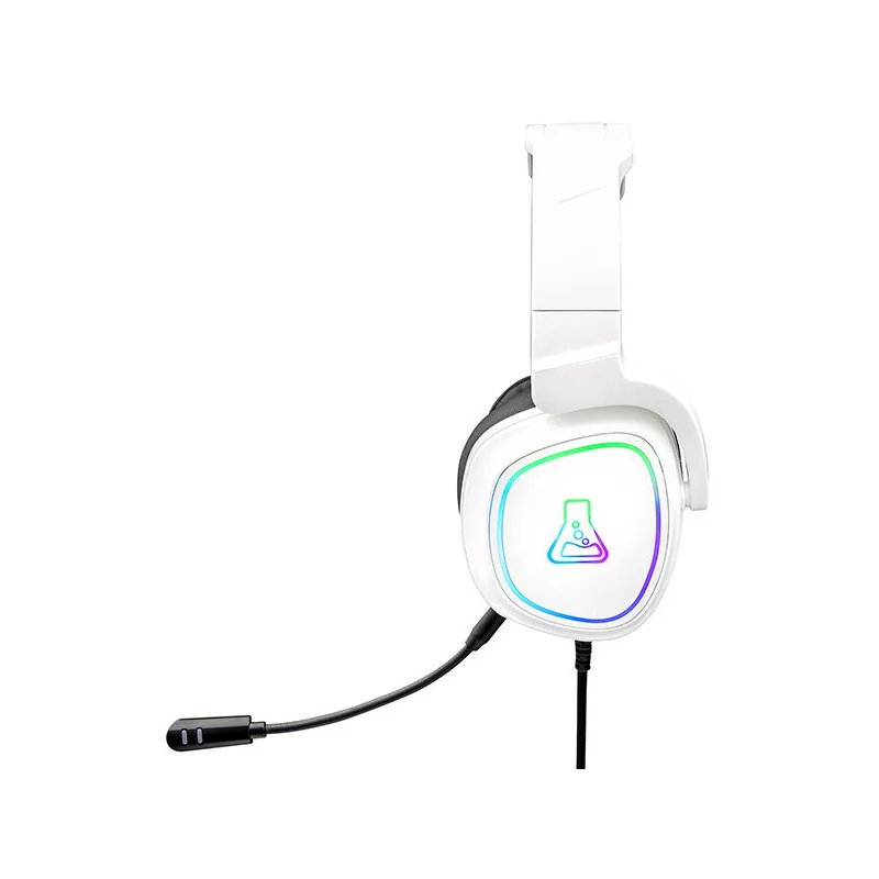 Casque gaming RGB Korp Radium Blanc/Noir - THE G-LAB - BS_KORP_RADIUM_WH