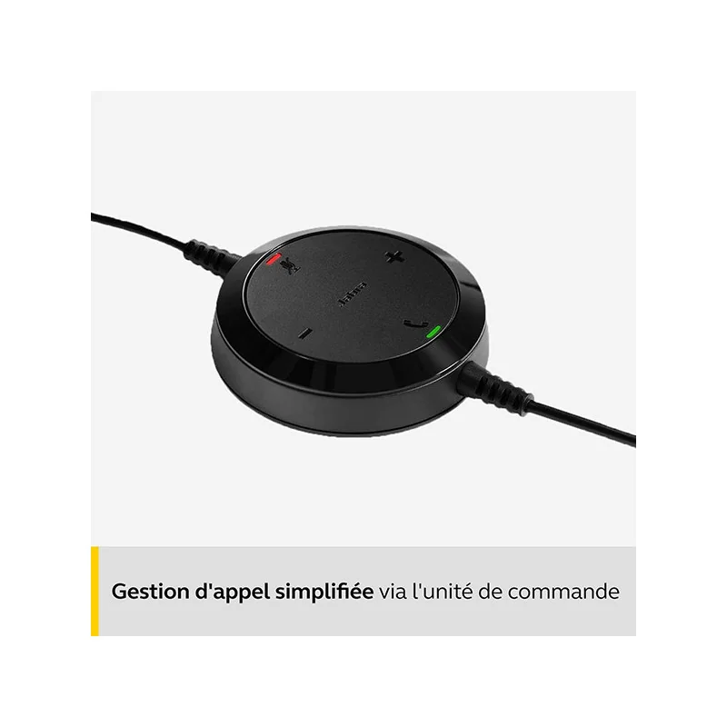 Micro casque stéréo USB-C Evolve 20SE MS Noir - JABRA - CAS_JABRA_20SEMS-C