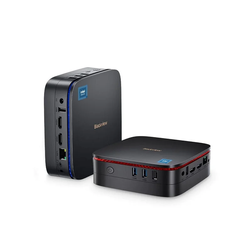 Mini PC Intel UHD Graphics MP60 Intel Celeron N5095 16/512Go Noir - BLACKVIEW - PC_BV_MP60_512