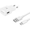 Adaptateur secteur USB 2A charge rapide Blanc - SAMSUNG - ALIM_SAM_EP_TA20EW