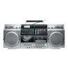 Radio portable Bluetooth CD/Cassette/FM/USB/Carte SD Gris - MUSE - M-380 GBS