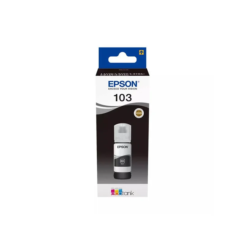 Recharge d'encre 65ml Ecotank103 Noir - EPSON - EPS_C13T00S14A