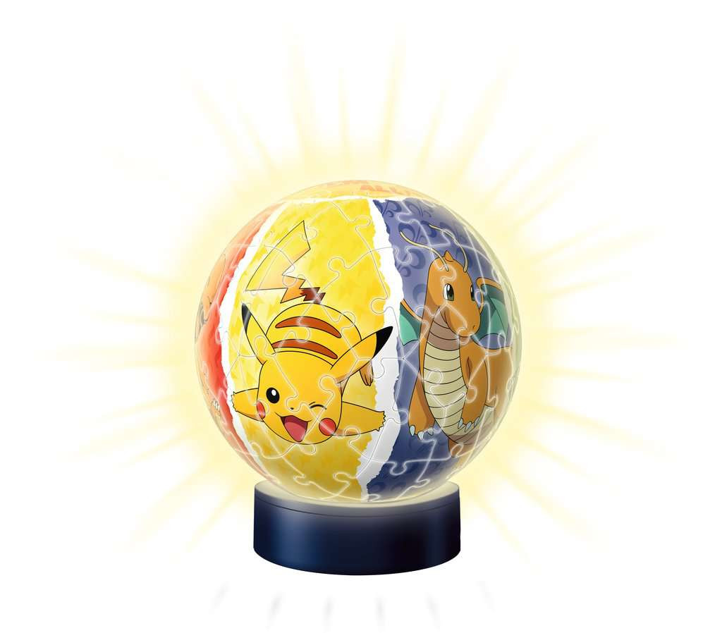 Puzzle 3D Ball éducatif - Globe terrestre illuminé