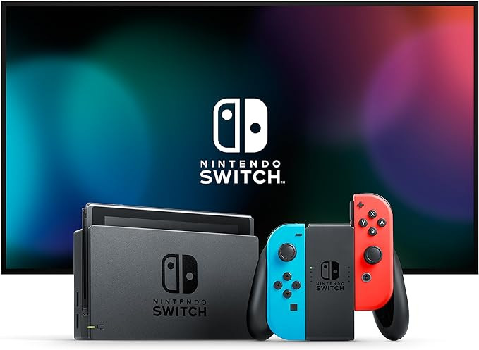 Casque avec Micro Neon Bleu-Rouge - Matériel Nintendo Switch