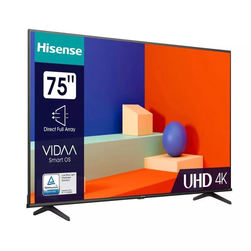 TV LED UHD - HISENSE - 191 cm - 4K - 60 Hz - Smart TV - 75A6K