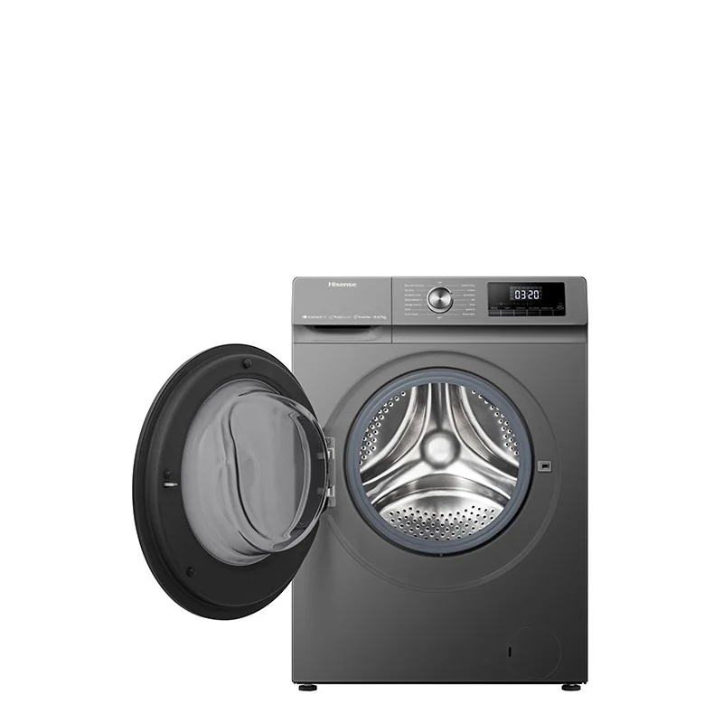 Lave-linge séchant 1400trs/mn 10Kg Gris - HISENSE - WD3Q1043BT