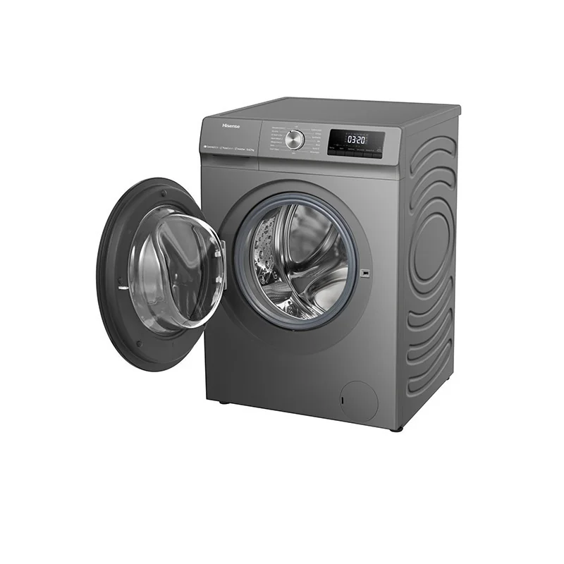 Lave-linge séchant 1400trs/mn 10Kg Gris - HISENSE - WD3Q1043BT