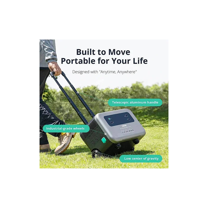 Station électrique portable SUPERBASE PRO 1500W - ZENDURE