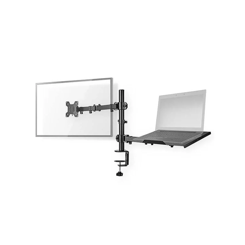 Support pour moniteur de bureau 1 écrans 15 - 32" Noir - NEDIS - MMSISNB110BK