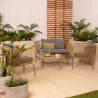 SALON DE JARDIN FYN 4 PERSONNES