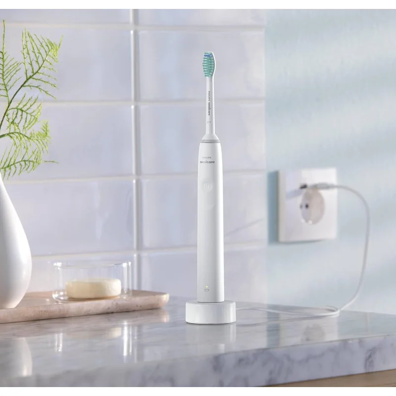 Brosse à dents électrique Sonicare Serie 2100 Blanc - PHILIPS - HX3651/13