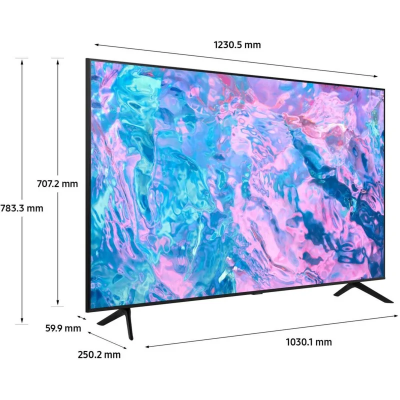 TV - LED - SAMSUNG - 138 cm - 4K - 60 Hz - Smart TV - TU55CU7105KXXC