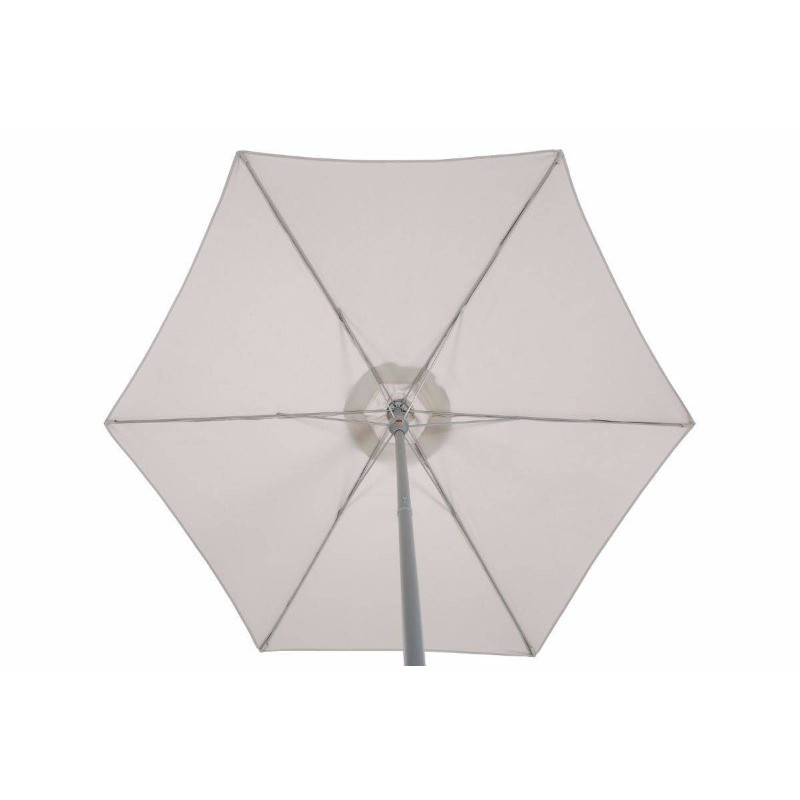 Parasol Droit Ø2.30M Pushup Anzio Taupe