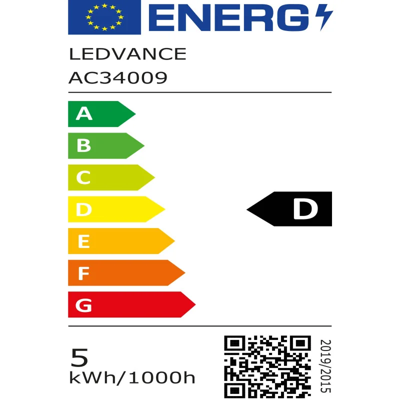 Ampoule LED Ledvance E27 40W Chaud Transparent - OSRAM - 85679939