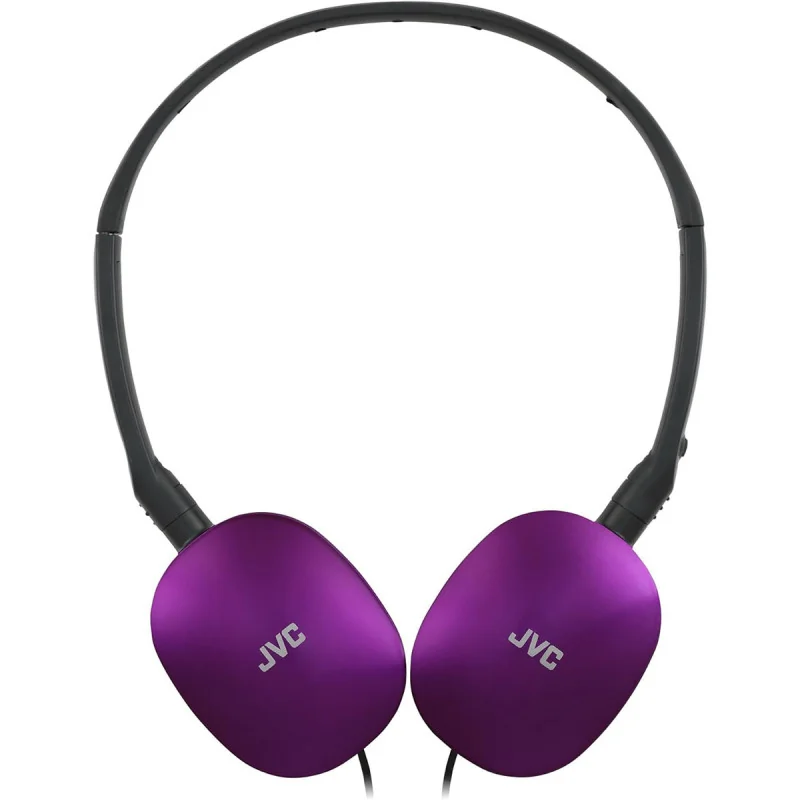 Casque supra-auriculaire pliable Series Flats Noir/Violet - JVC - HAS160MVU