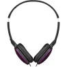 Casque supra-auriculaire pliable Series Flats Noir/Violet - JVC - HAS160MVU